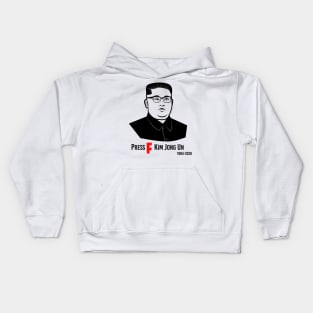 Kim Jong Un 2020 Kids Hoodie